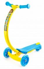 Самокат с изогнутой ручкой и светящимися колесами Zycom Zipster (Зайком Зипстер) (обезьянка)