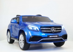 Детский электромобиль Rivertoys MERCEDES-BENZ GLS63 4WD синий