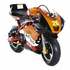 Минимото MOTAX 50 сс в стиле Ducati orange