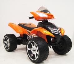 Детский квадроцикл RIVERTOYS Е005КХ оранжевый