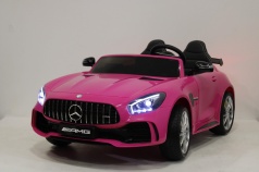 Детский электромобиль Rivertoys MERCEDES-BENZ-AMG-GTR-HL289 розовый