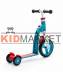 Трехколесный самокат-беговел (трансформер) Scoot&Ride Highway Baby Plus (сине-красный)